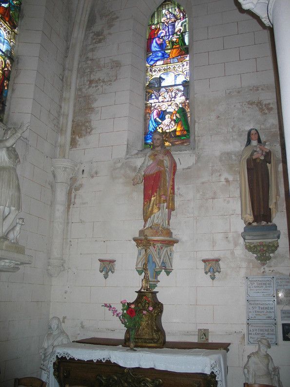 Ancienne Gravure - Eglise de GERLAND le plan